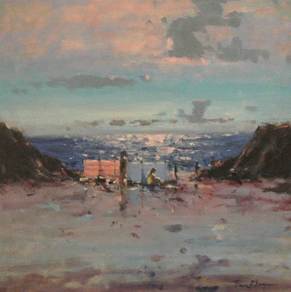 - Oil on Canvas, Painting by Tina Morgan, measuring 44 x 44 cm (H x W) framed at 68 x 68 cm £1550